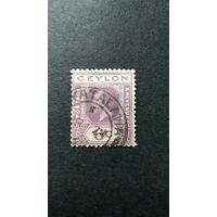 Великобритания\356с\Цейлон 1921 стандарт король