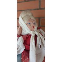 Кукла баба на чайник