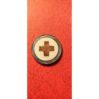 Членский знак санитарной дружины 40-х годов.