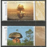 Германия. Дикая природа. 2014г. Mi#3059-60. Серия.