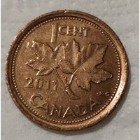 Канада 1 цент, 2011 Не магнетик (14-13-11)