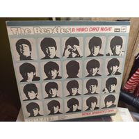 Виниловая пластинка THE BEATLES (БИТЛЗ) - A HARD DAY'S NIGHT (ВЕЧЕР ТРУДНОГО ДНЯ) (USSR) LP