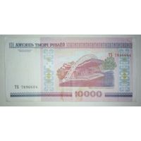 10000 рублей 2000 года, серия ТБ