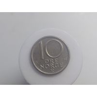 10 эре Норвегия 1986 год  лот 42