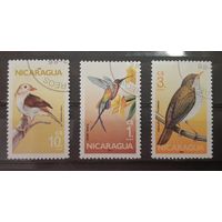 Никарагуа. 1996 год. Фауна. Птицы (3 марки из серии)
