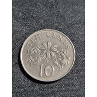 Сингапур 10 центов 1990