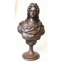Бюст Петр II Бронза