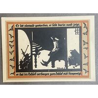 Нотгельд 50 пфеннигов 1921 год. Россла-ам-Кифхойзер,. Веймарская республика