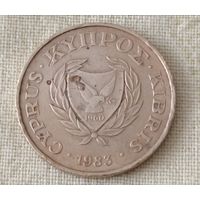 Кипр. 5 центов 1983 года.