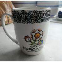 Кружка UEFA 2012. Польша - Украина. Без сколов