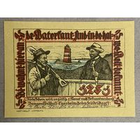Нотгельд 25 пфеннигов Баугеноссеншафт-Айгенхайм 1921 год. Веймарская республика.
