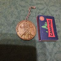 Памятная медаль Витебская областная станция юных туристов, 1990 гг.