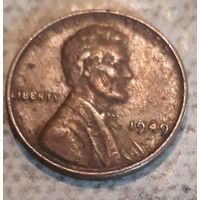 1 цент 1949 США МД Филадельфия
