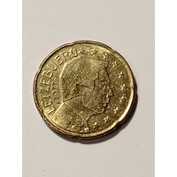 20 евро центов, люксембург