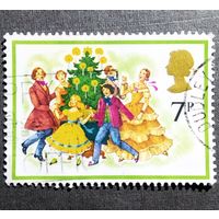 Марка Великобритания 1978 год Рождество