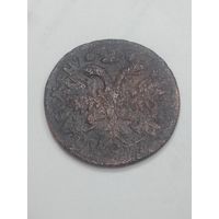 Российская империя Деньга 1731 года .