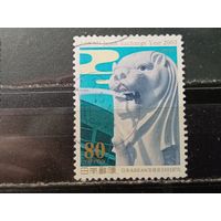 Япония, 2003. Сингапурская скульптура Мерлиона