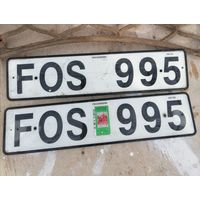 Номерные знаки авто Швеция.