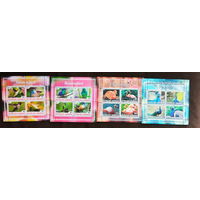 СЕРИЯ Блоков птицы  фауна MNH