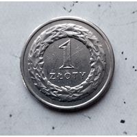 1 злотый 1995 года Польша. Третья Республика.