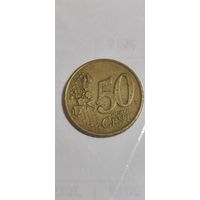 Нидерланды 50 евроцентов 2002