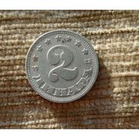 Werty71 Югославия 2 динара 1953