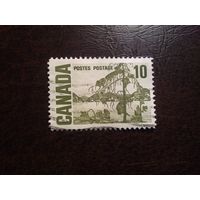 Канада 1969 г.Картина "Джек Пайн"Тома Томсона, культовое изображение ландшафта страны./44а/