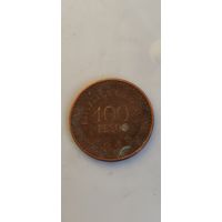 Колумбия 100 песос 2015