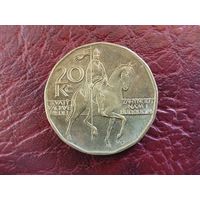 20 крон Чехия 2012 г.