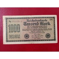 1000 марок. Германия.