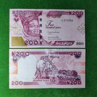 Нигерия, 200 найра 2024 г. UNC