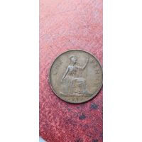 Великобритания 1 пенни 1949
