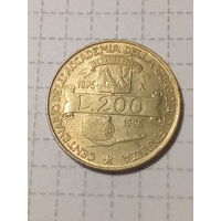 200 лир Италия 1996 год