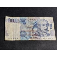 Италия 10 000 лир 1984