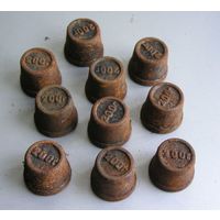 Гирька для торговых весов 200 гр времен СССР