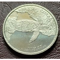 Коста-Рика 50 колонов, 2023  Морская черепаха Хоксбилл    ( 2-8-3 )