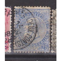 Бельгия 1893 год Король Леопольд II  Известные люди личности Лот 6