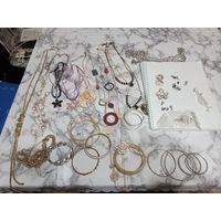 Большой лот бижутерии