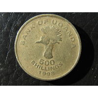 Уганда. 500 шиллингов.1998. С 20 копеек. Распродажа коллекции. Смотрите другие лоты.