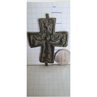 С 1 РУБЛЯ ! БОЛЬШОЙ НАТЕЛЬНЫЙ ДВУХСТОРОННИЙ КРЕСТ