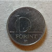 Венгрия 10 форинтов 2004 г., KM# 695 ю