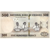 Руанда 500 франк 2019