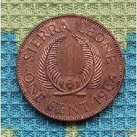 Сьерра-Леоне 1 цент 1964 года