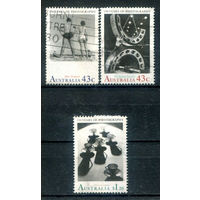 Австралия - 1991г. - 150 лет фотографии - 3 марки - гашёные. #3-WB-73-KS-3