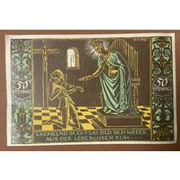 Нотгельд , 50 пфеннигов, ВЮРТЕМБЕРГ, 1921 год. Веймарская республика