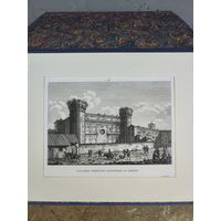 Гравюра Palazzo Creduto Augustale в Турине