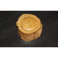 Деревянная, декоративная шкатулка с крышкой, карельская березка.
