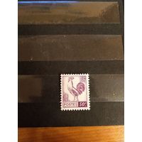 1944 Франция чистая оригинальный клей MNH** фауна птицы Гальский петух герб (1-л1)