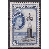 57.BrK. Великобритания. Колонии. Каймановы острова. Елизавета II. 1953 г. 4P. Mi.#143.