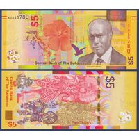 Багамские острова (Багамы), 5 долларов 2020 г., P-W78A (номинация IBNS 2020, политик Сесил Уоллес-Уитфилд), UNC